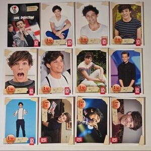 One Direction Louis Tomlinson Trading Card Set